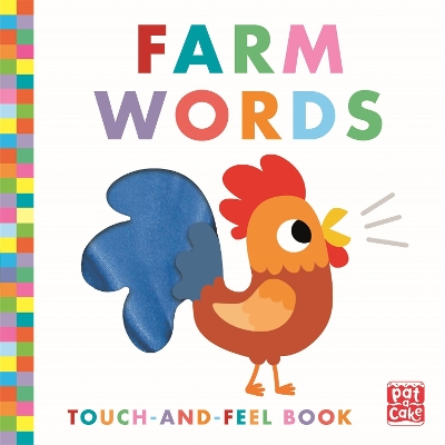 Touch-and-Feel: Farm Words: Board Book by Pat-a-Cake