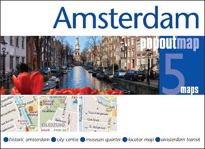 Amsterdam PopOut Map by PopOut Maps