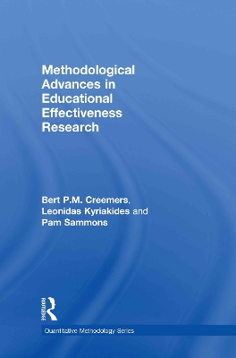 Methodological Advances in Educational Effectiveness Research book