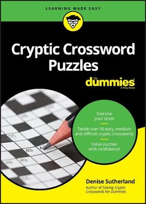 Cryptic Crossword Puzzles For Dummies book