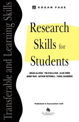 Research Skills for Students book