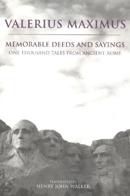 Memorable Deeds and Sayings book