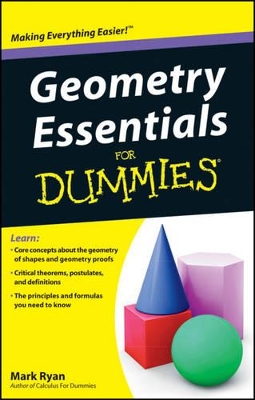 Geometry Essentials for Dummies by Mark Ryan