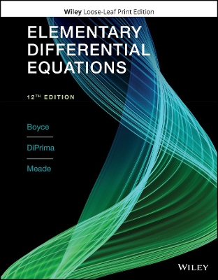Elementary Differential Equations book