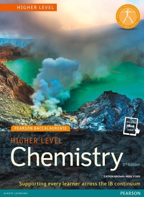 Pearson Baccalaureate Chemistry Higher Level 2nd edition print and online edition for the IB Diploma book