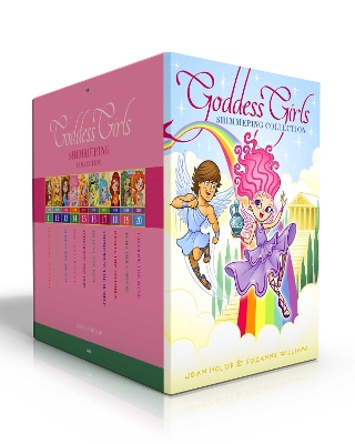 Goddess Girls Shimmering Collection (Boxed Set): Persephone the Daring; Cassandra the Lucky; Athena the Proud; Iris the Colorful; Aphrodite the Fair; Medusa the Rich; Amphitrite the Bubbly; Hestia the Invisible; Echo the Copycat; Calliope the Muse book