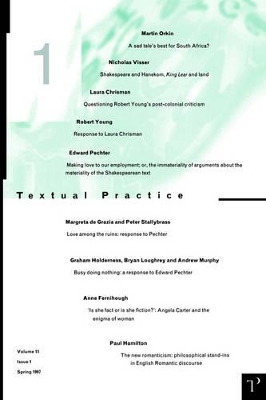Textual Practice by Lindsay Smith