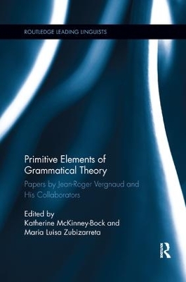 Primitive Elements of Grammatical Theory book