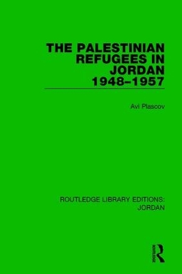 The Palestinian Refugees in Jordan 1948-1957 book