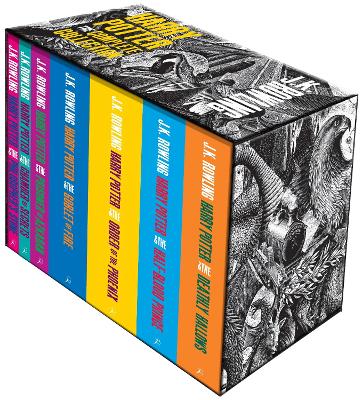 Harry Potter Boxed Set: The Complete Collection (Adult Paperback) book