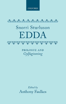 Sturluson Edda by Anthony Faulkes