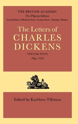 The Pilgrim Edition of the Letters of Charles Dickens book