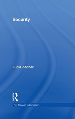 Security by Lucia Zedner