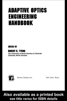 Adaptive Optics Engineering Handbook book