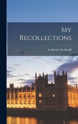 My Recollections book