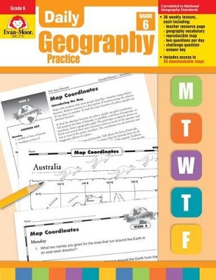 Daily Geography Practice: Grade 6 book