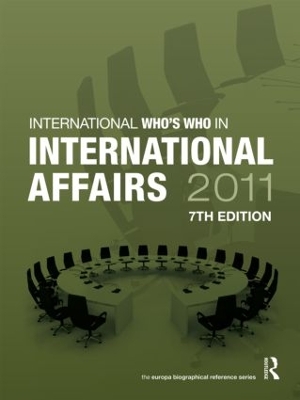 Who's Who in International Affairs by Europa Publications