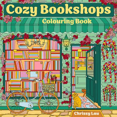 Cozy Bookshops: Colouring Book book