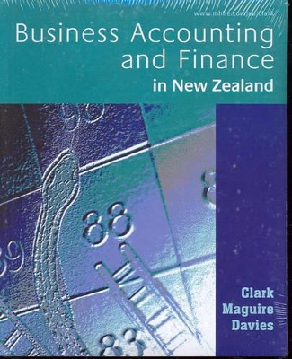 Business Accounting and Finance in New Zealand by Tony Davies