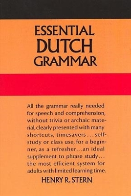 Essential Dutch Grammar by Henry R Stern