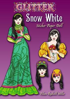 Glitter Snow White Sticker Paper Doll book