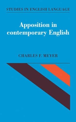Apposition in Contemporary English book