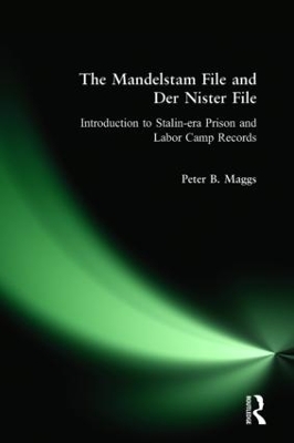 Mandelstam File and Der Nister File book