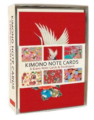 Kimono Note Cards: 6 Blank Note Cards & Envelopes (4 x 6 inch cards in a box) book