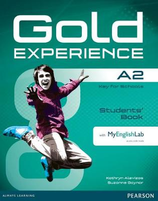 Gold Experience A2 Students' Book for DVD-ROM and MyLab Pack book
