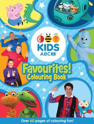 ABC KIDS Favourites! Colouring Book (Blue) book