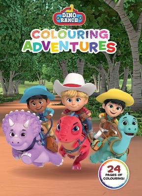 Dino Ranch: Colouring Adventures book