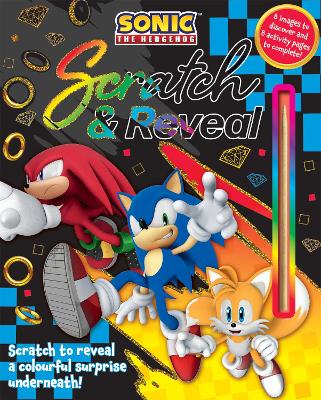 Sonic The Hedgehog: Scratch and Reveal (Sega) book