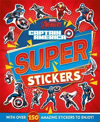 Marvel Avengers Captain America: Super Stickers book