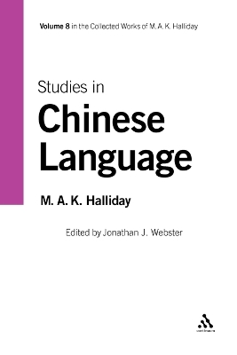 Studies in Chinese Language book