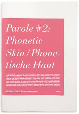 Parole No. 2 - Phonetic Skin, Phonetische Haut book