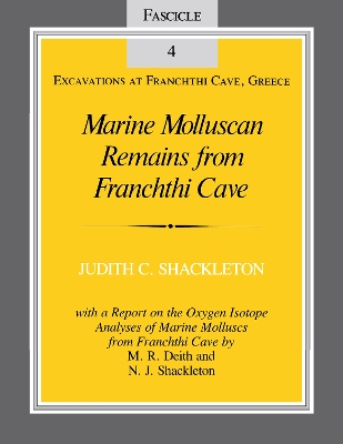 Marine Molluscan Remains from Franchthi Cave book