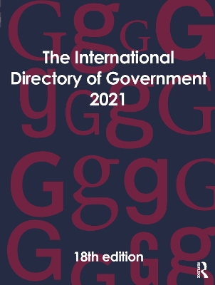 The International Directory of Government 2021 book