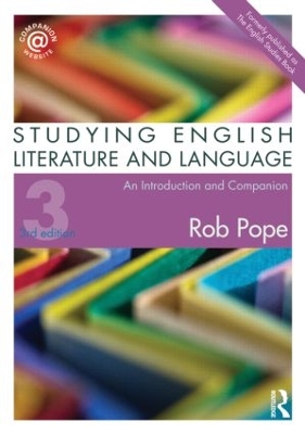 Studying English Literature and Language book