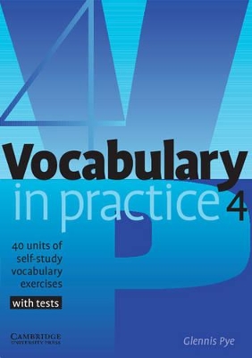 Vocabulary in Practice 4 book