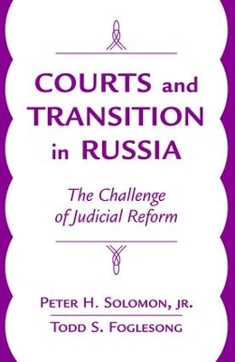 Courts And Transition In Russia book