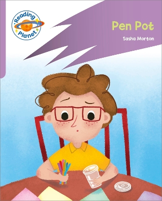 Reading Planet: Rocket Phonics - First Steps - Pen Pot (Lilac Plus) book