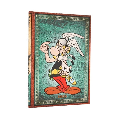 2026 Asterix the Gaul (The Adventures of Asterix) Midi 12-month Verso Hardcover Flexi Dayplanner 2026 (Elastic Band Closure) book