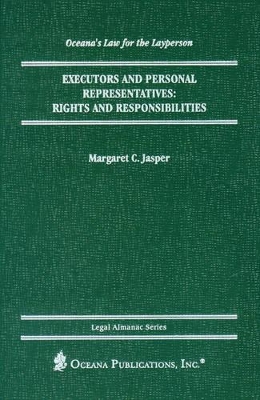 Executors and Personal Representatives book