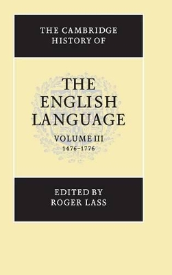 Cambridge History of the English Language book