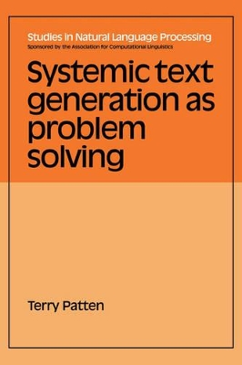 Systemic Text Generation as Problem Solving book