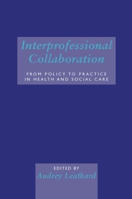 Interprofessional Collaboration by John Horder