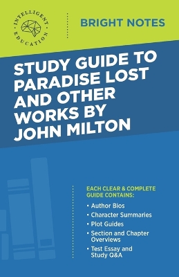 Study Guide to Paradise Lost and Other Works by John Milton book