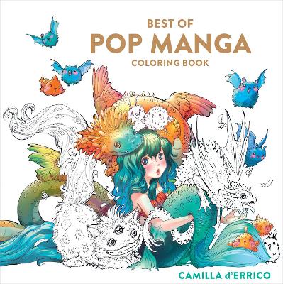 Best of Pop Manga Coloring Book book