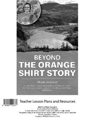 Beyond the Orange Shirt Story Teacher Lesson Plan by Phyllis Webstad