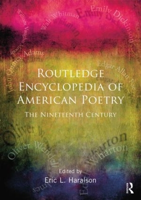 Encyclopedia of American Poetry: The Nineteenth Century book